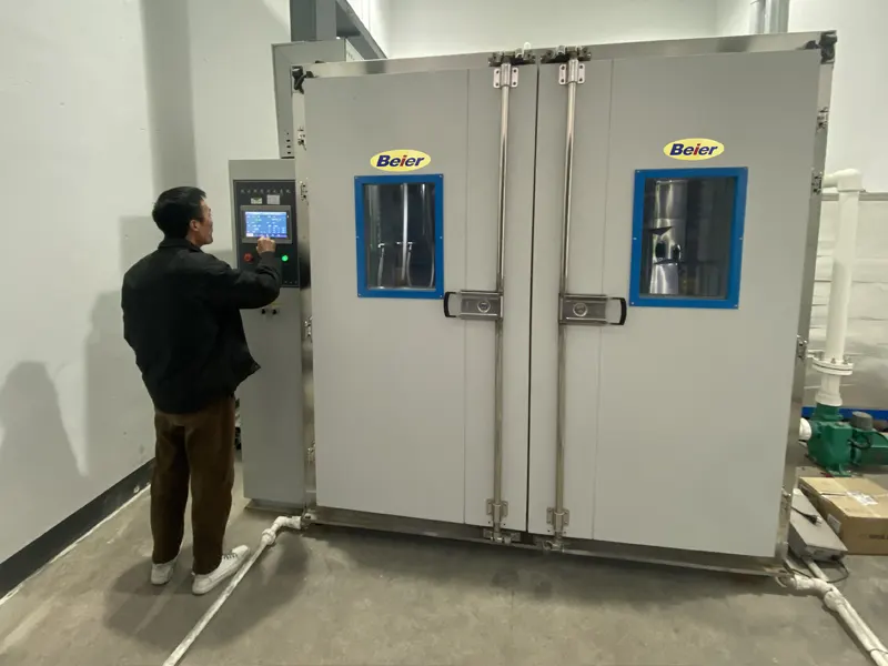Cámara de prueba tipo walk-in de temperatura y humedad para el Instituto Provincial de Pruebas de Hunan (2023)